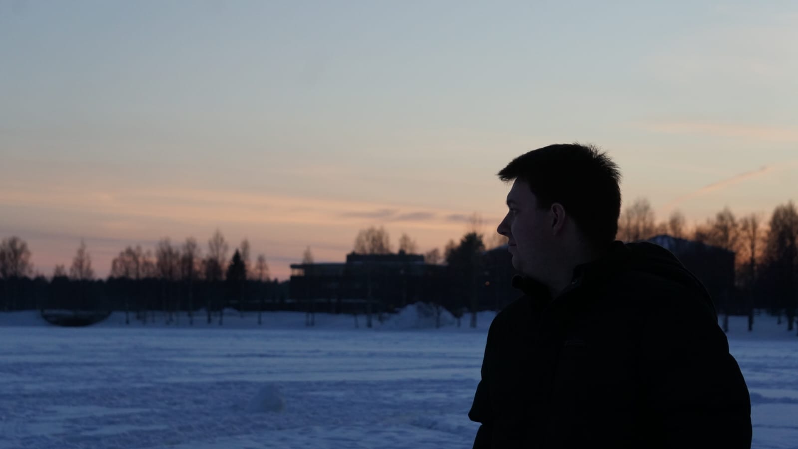 Harry in Rovaniemi, Lapland